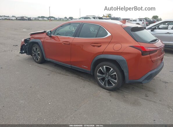 JTHU9JBH5K2017477 2019 LEXUS UX 250H Оранжевый Задняя левая четверть