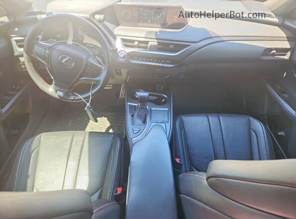 JTHU9JBH6K2001448 2019 LEXUS UX Silver Widok deski rozdzielczej