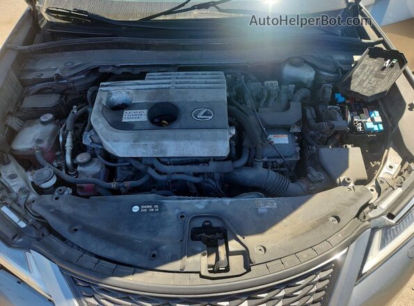 JTHU9JBH6K2001448 2019 LEXUS UX Silver Widok wnętrza z tyłu