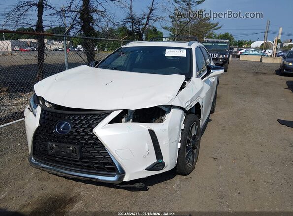 JTHU9JBH6K2016127 2019 LEXUS UX 250H Белый Вид спереди