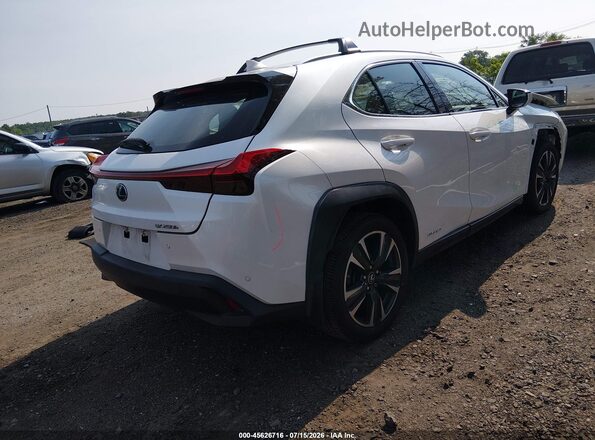 JTHU9JBH6K2016127 2019 LEXUS UX 250H Белый Задняя правая четверть