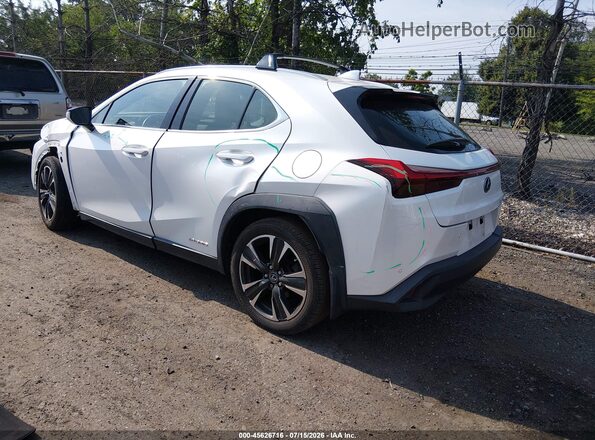 JTHU9JBH6K2016127 2019 LEXUS UX 250H Белый Задняя левая четверть