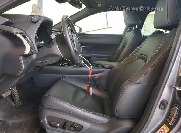 JTHU9JBH8K2000303 2019 LEXUS UX Gray Widok wnętrza z przodu