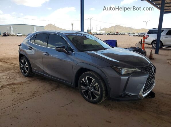 JTHU9JBH8K2000303 2019 LEXUS UX Gray Przód prawy