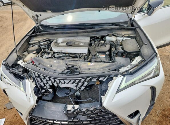 JTHU9JBH9K2007728 2019 LEXUS UX White Vista del compartimento del motor