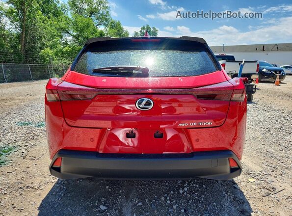 JTHUCJDH1S2008726 2025 LEXUS UX Red Հետևի տեսք