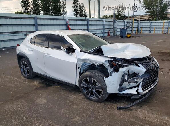JTHX3JBH2M2042869 2021 LEXUS UX White Передня права чверть