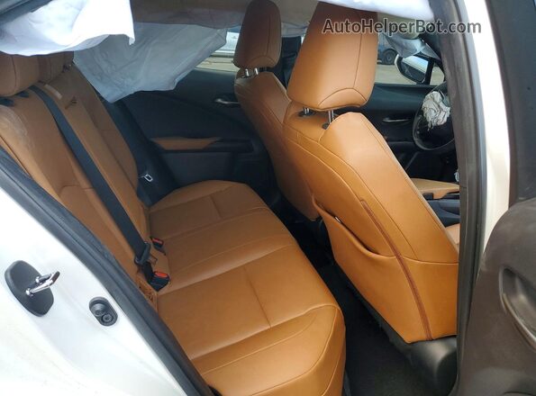 JTHX3JBH2M2042869 2021 LEXUS UX White Вид задньої частини салону