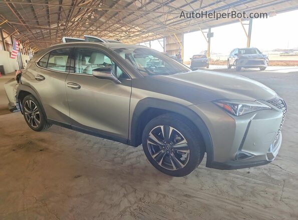 JTHX3JBH5M2042705 2021 LEXUS UX Gray Przód prawy