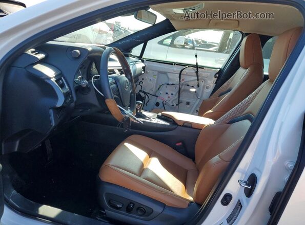 JTHX9JBH2M2040389 2021 LEXUS UX White Widok wnętrza z przodu