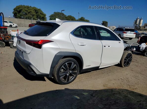 JTHX9JBH2M2040389 2021 LEXUS UX White Tył prawy