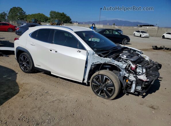 JTHX9JBH2M2040389 2021 LEXUS UX White Przód prawy