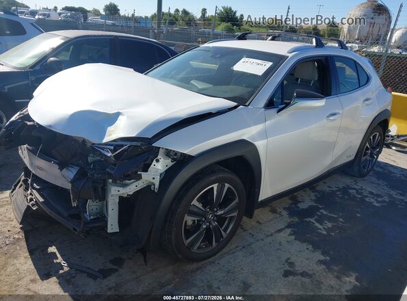 JTHX9JBH8M2038467 2021 LEXUS UX 250H White Передня ліва чверть