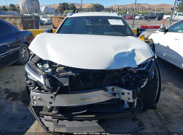 JTHX9JBH8M2038467 2021 LEXUS UX 250H White Вид задньої частини салону
