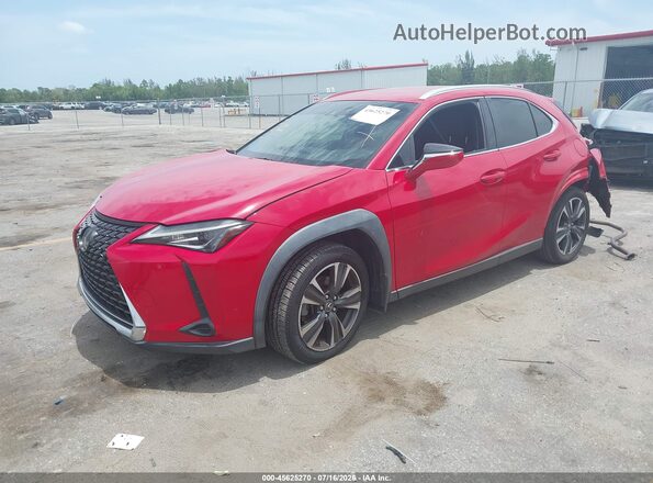 JTHY3JBH4K2005453 2019 LEXUS UX 200 Red Przód lewy
