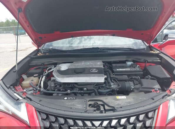 JTHY3JBH4K2005453 2019 LEXUS UX 200 Red Widok z tyłu