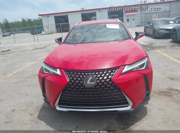 JTHY3JBH4K2005453 2019 LEXUS UX 200 Red Widok wnętrza z tyłu