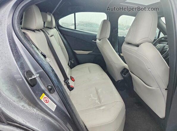 JTHY3JBH5K2017711 2019 LEXUS UX Gray Rear seats view