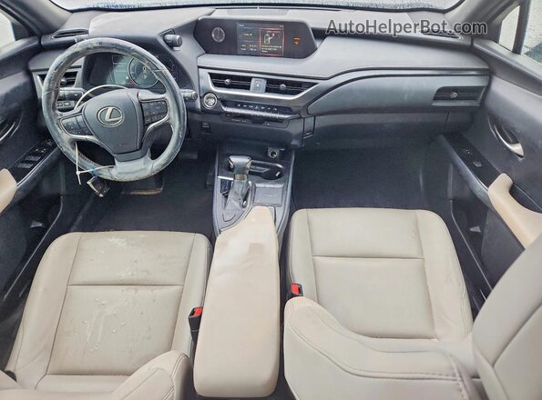JTHY3JBH5K2017711 2019 LEXUS UX Gray Dashboard view