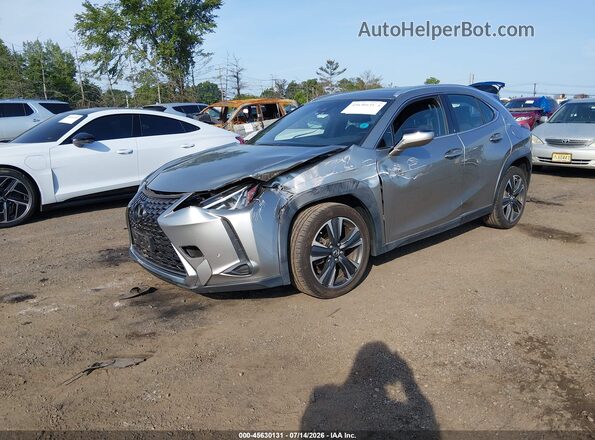 JTHY3JBH6K2000786 2019 LEXUS UX 200 Gray Передня ліва чверть