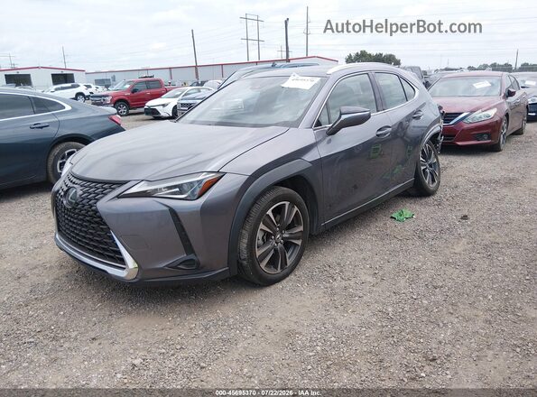 JTHY3JBH6K2015207 2019 LEXUS UX 200 Gray Vista tres cuartos delantera izquierda