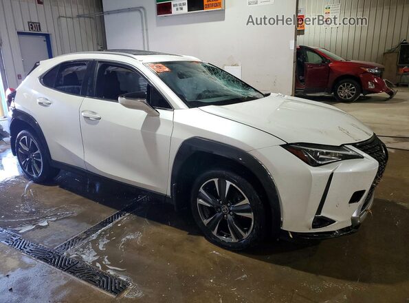 JTHY3JBH6K2018415 2019 LEXUS UX White Delantero derecho