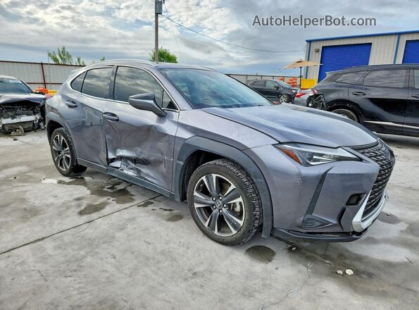 JTHY3JBH8K2017671 2019 LEXUS UX Серый Передняя правая четверть