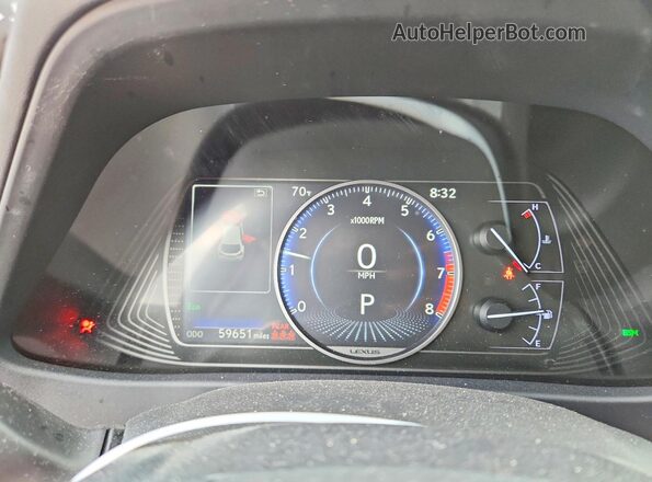 JTHY3JBH8K2017671 2019 LEXUS UX Серый Вид щитка приборов
