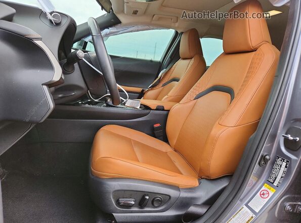JTHY3JBH8K2017671 2019 LEXUS UX Серый Вид салона спереди
