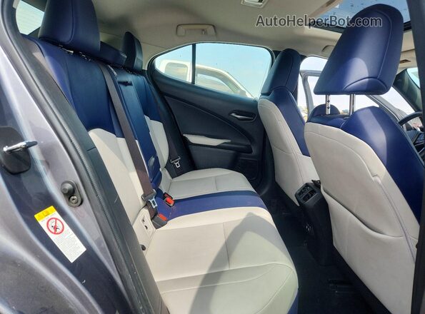 JTHY3JBH9K2002192 2019 LEXUS UX Gray Vista de los asientos traseros