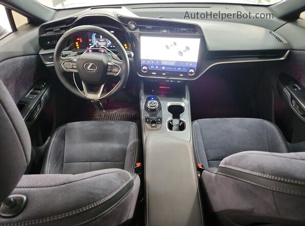JTJAAAAB2PA001482 2023 LEXUS RZ Blue Vista del salpicadero
