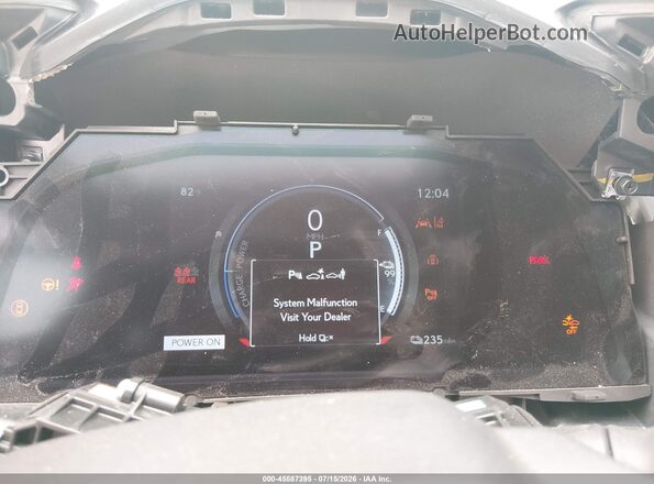 JTJAAAAB2PA018850 2023 LEXUS RZ 450E White უკანა სავარძლების ხედი