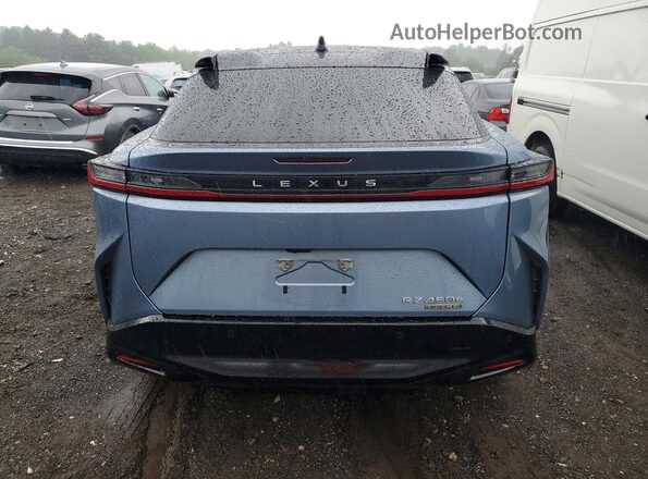 JTJAAAAB2RA023582 2024 LEXUS RZ Blue Հետևի տեսք