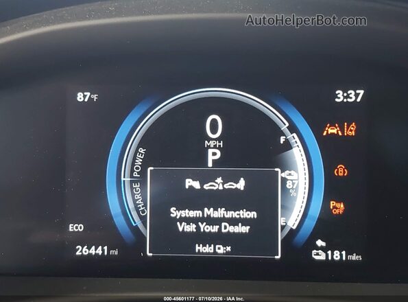 JTJAAAAB5PA018602 2023 LEXUS RZ 450E Серый Вид задних сидений