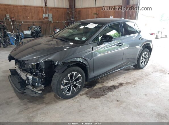 JTJAAAAB5PA018602 2023 LEXUS RZ 450E Серый Передняя левая четверть