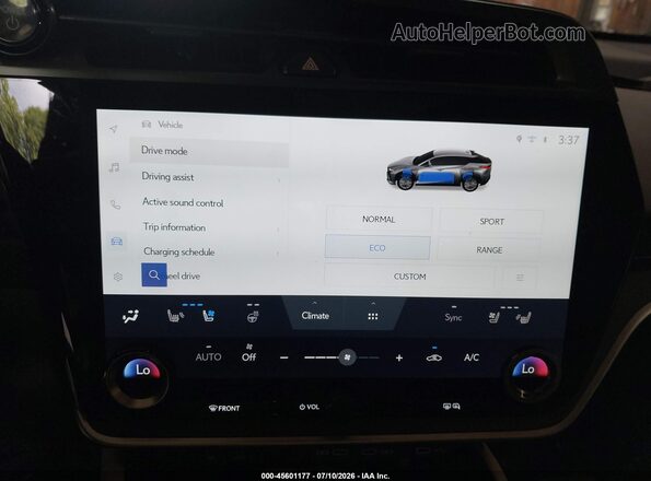 JTJAAAAB5PA018602 2023 LEXUS RZ 450E Серый 