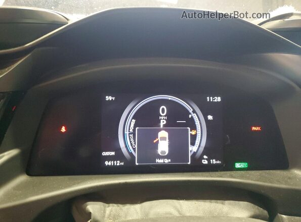 JTJAAAAB6PA013764 2023 LEXUS RZ Blue Vista del cuadro de instrumentos