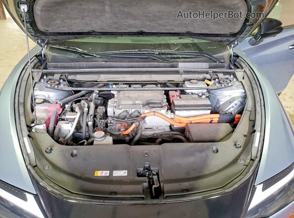JTJAAAAB6PA013764 2023 LEXUS RZ Blue Vista del compartimento del motor