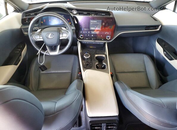 JTJAAAAB8PA014110 2023 LEXUS RZ Gray Vista del salpicadero
