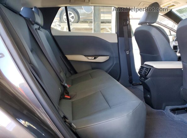 JTJAAAAB8PA014110 2023 LEXUS RZ Gray Vista de los asientos traseros
