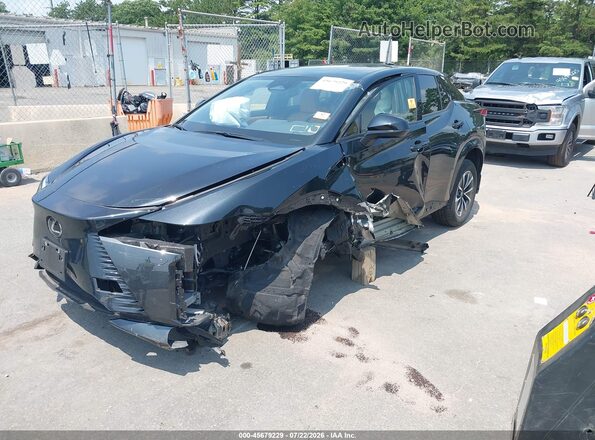 JTJAAAAB9RA024955 2024 LEXUS RZ 450E Black Vista tres cuartos delantera izquierda