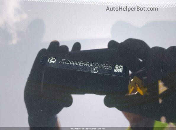 JTJAAAAB9RA024955 2024 LEXUS RZ 450E Black Vista del cuadro de instrumentos