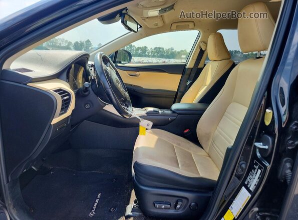 JTJAARBZ9L2166234 2020 LEXUS NX Black Вид салону спереду