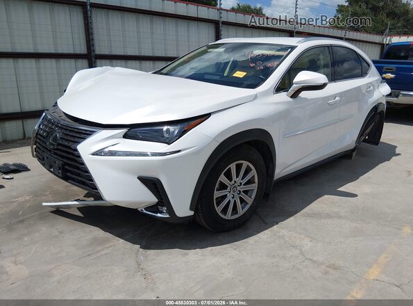 JTJAARBZXL5019161 2020 LEXUS NX 300 White Передня ліва чверть
