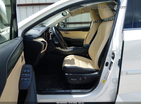 JTJAARBZXL5019161 2020 LEXUS NX 300 White Вид салону спереду