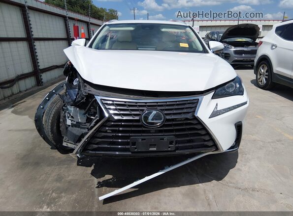 JTJAARBZXL5019161 2020 LEXUS NX 300 White Вид щитка приладів