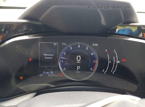 JTJADCEZ1P5000858 2023 LEXUS NX White Widok zestawu wskaźników