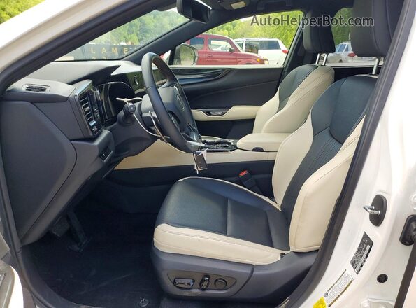 JTJADCEZ1P5000858 2023 LEXUS NX White Widok wnętrza z przodu