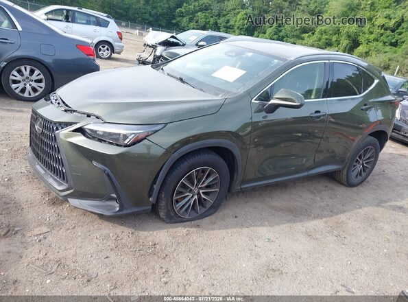 JTJADCEZ6N2000532 2022 LEXUS NX 250 Green Front left
