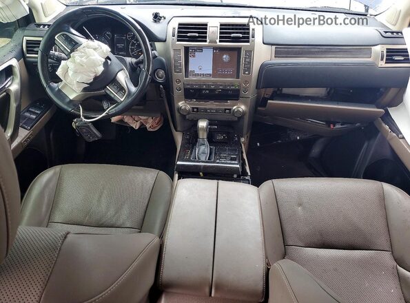 JTJAM7BX1L5243249 2020 LEXUS GX Blue Առջևի վահանակի տեսք